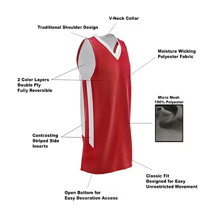Youth Mans Basketball Print Breathable Jersey Factory Custom Logo Sports Wear Resisting Mens Basketball Uniforms Wear
