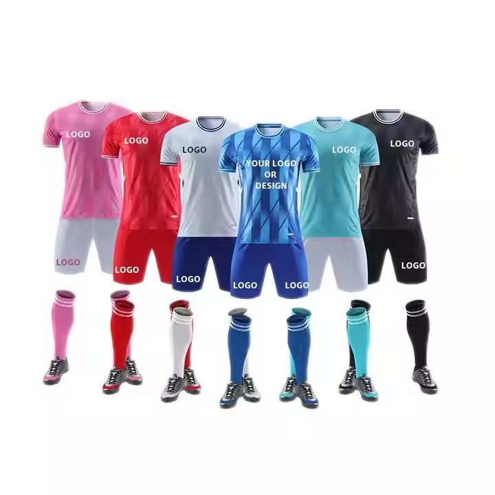 Promotional Cheap Sublimated Custom Soccer Shirt Uniform Football Club Set Men Customized Soccer Jersey