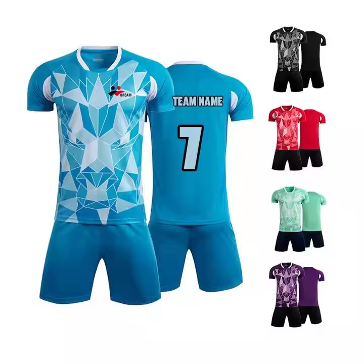 Promotional Cheap Sublimated Custom Soccer Shirt Uniform Football Club Set Men Customized Soccer Jersey
