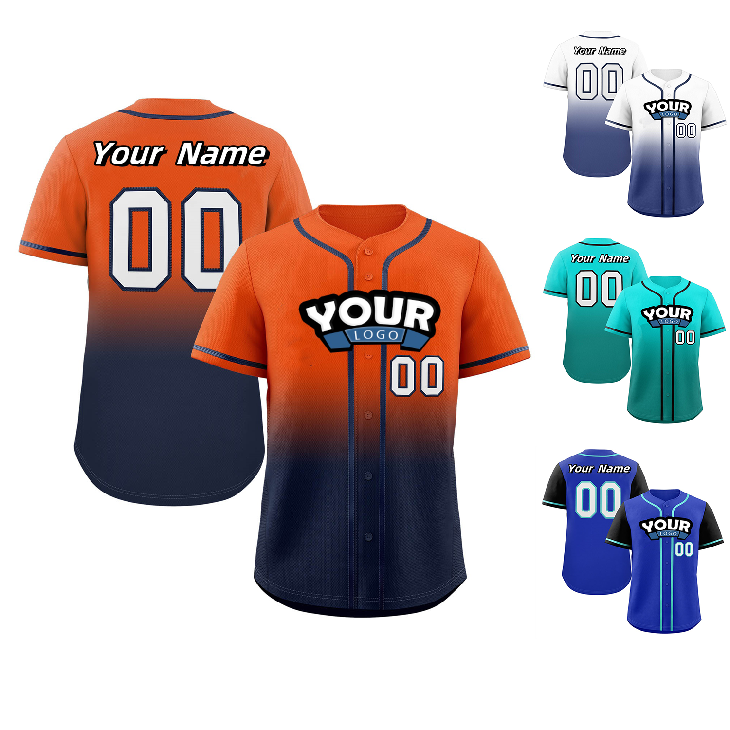 Good Quality Custom Brand logo Baseball Jersey Baseball Softball Wear Baseball Uniform