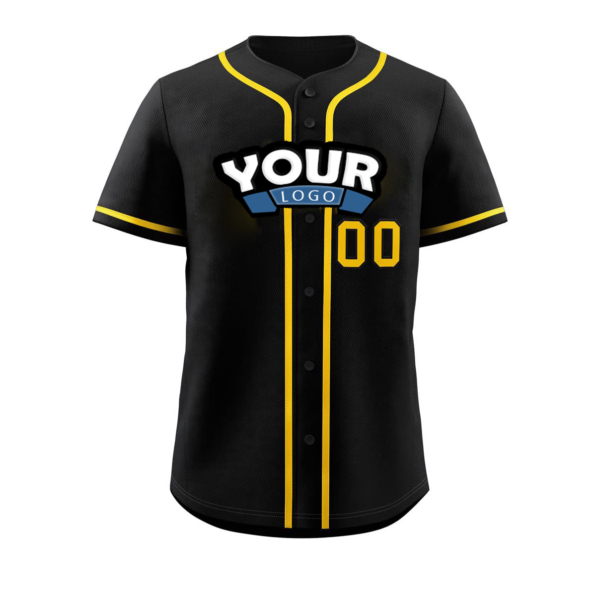 Breathable Short Sleeve Baseball Shirts Sublimation Printing Custom Baseball Jersey for Man