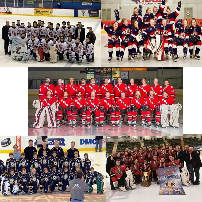 Hockey Jersey Tackle Twill Embroidery Logo