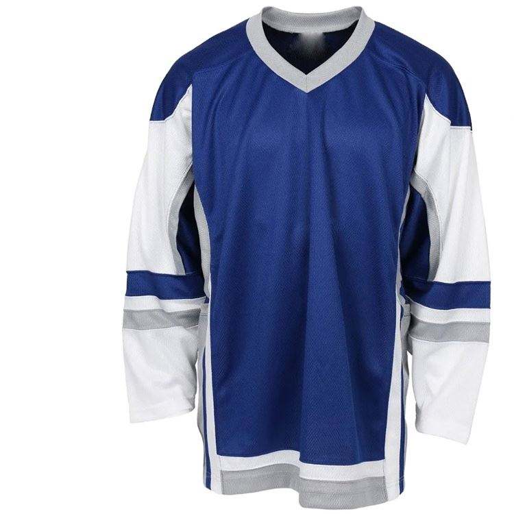 Customized Design Embroidery Hockey Jersey High Quality Sublimated Ice Hockey Uniform