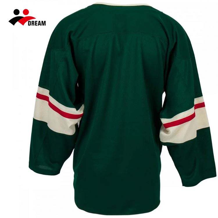 Custom Practice Blank Hockey Jerseys Embroidery Hockey Shirts Sublimated Print Hockey Jersey