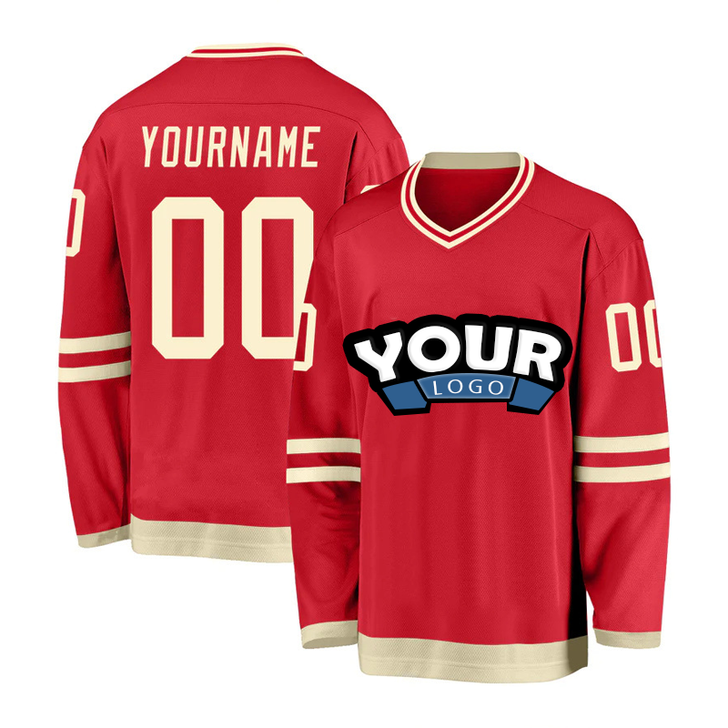 Custom Printing Ice Hockey Jersey Personalized Durable Ice Hockey Wear Sublimated Ice Hockey Jerseys