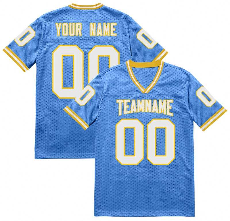 Top Quality Wholesale American Embroidery Stitched Football Sports Jersey Uniform Custom Your Name Number