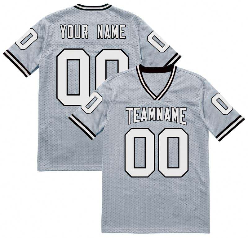 Adult Youth Custom Polyester Mesh Sublimation Embroidery Patches American Football Jersey With Factory