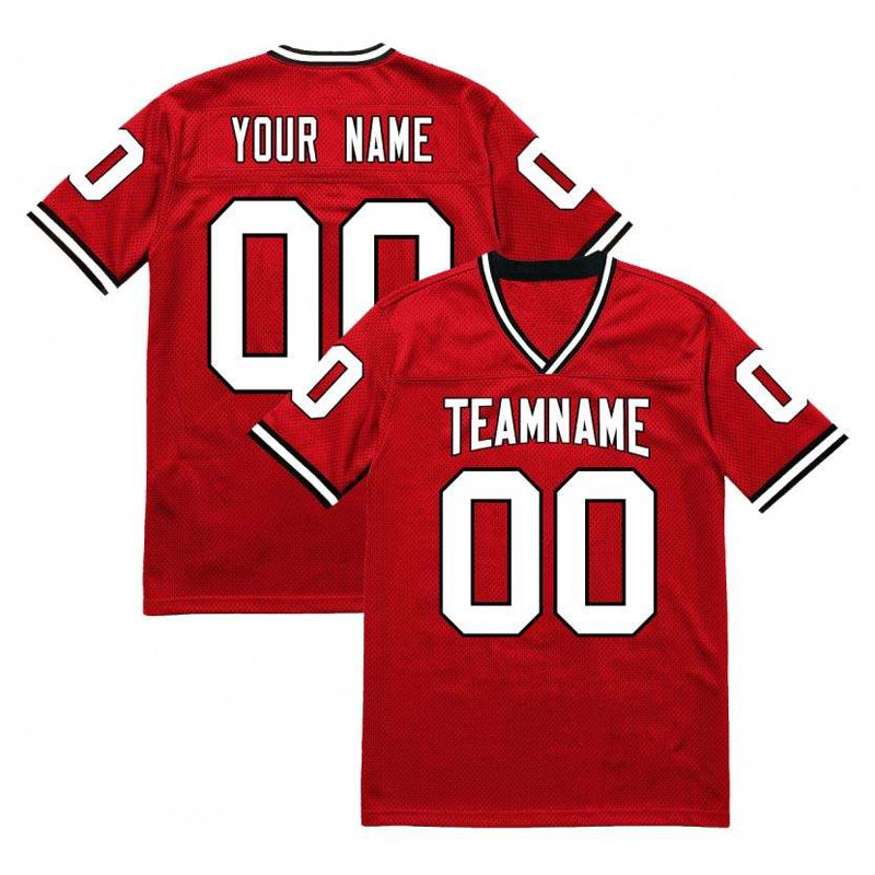 Top Quality Wholesale American Embroidery Stitched Football Sports Jersey Uniform Custom Your Name Number