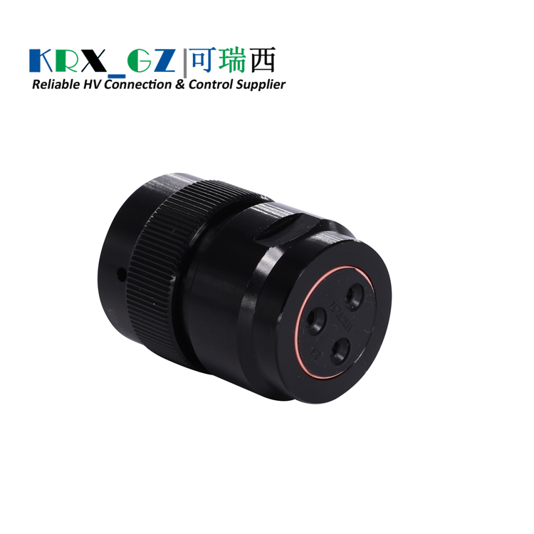 Electric Vehicle HVHC Connector 3 Pin 16A/25A/35A Metal Plug IP67 For 2.5 mm²/4.0mm²/6.0mm² Wire
