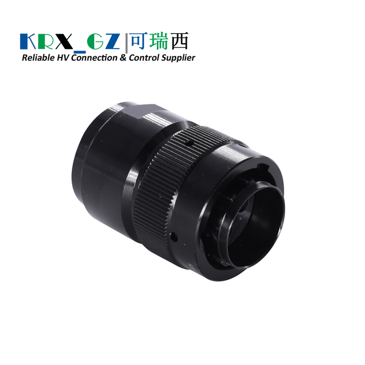 HV EV Connector 16A/25A/35A 4Pin IP67 Waterproof Metal Circle Socket For 2.5 mm²/4.0mm²/6.0mm² Wire
