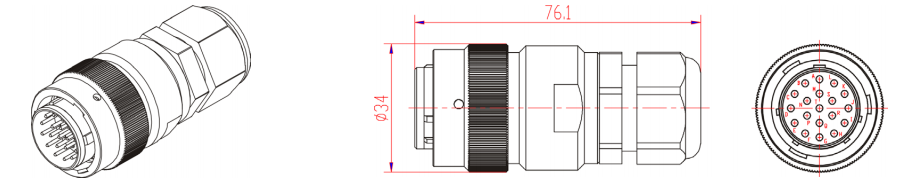 Electric Circle Connector