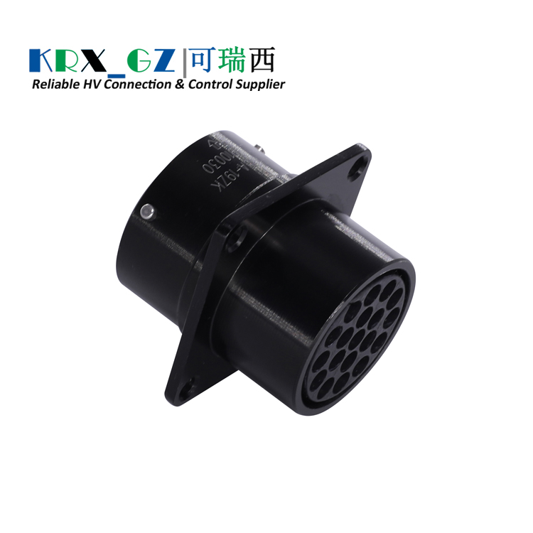 19Pin Metal Male Female Signal Crimped Wire Connector Waterproof 13A/500V Electric Circular Socket Connector
