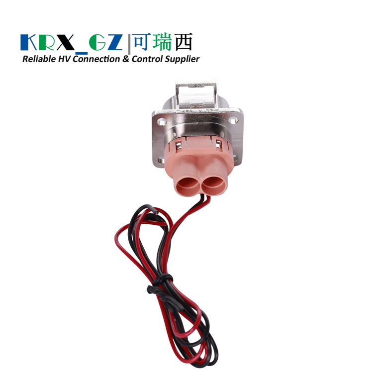 High Voltage Battery Connectors 2 Pin IP67 60A HVIL Metal Socket 2.5 mm²/4.0mm²/6.0mm²/10mm² Shield Wire