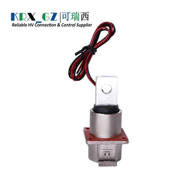 High Voltage EV Connectors 1 Pin Metal Receptacle HV Interlock Multi Key IP67 For 50 mm² Shield Cable