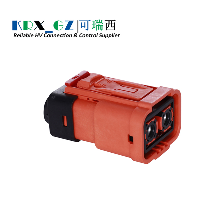 HV Automotive Connectors 2 Pin HV HVIL Plastic Socket IP67 90A/120A for 16 mm²/25 mm² Shield Cable