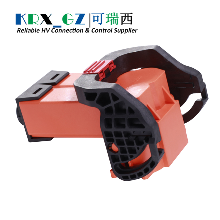 High Voltage Interlock Connector 2 Pin 120A/150A/200A Elow Plug IP67 For 25 mm²/35 mm²/50mm² Shield Cable
