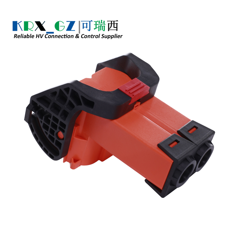 High Voltage Interlock Connector 2 Pin 120A/150A/200A Elow Plug IP67 For 25 mm²/35 mm²/50mm² Shield Cable