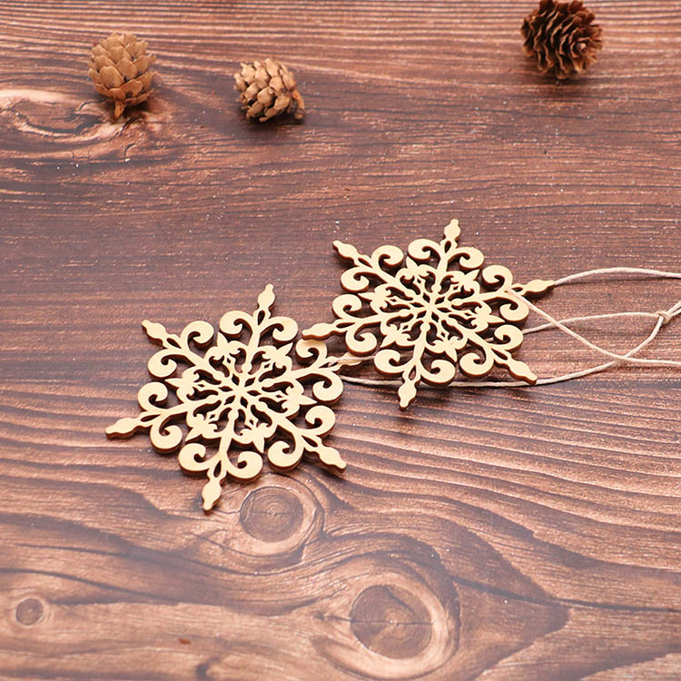 Diy Unfinished Wooden Christmas Ornaments Christmas Tree Wood Decoration