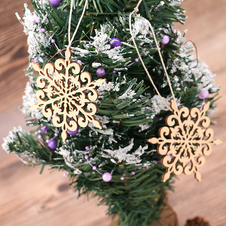 Diy Unfinished Wooden Christmas Ornaments Christmas Tree Wood Decoration