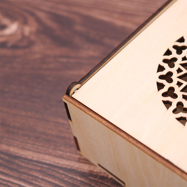 OEM ODM Custom Laser Cut Plywood Box