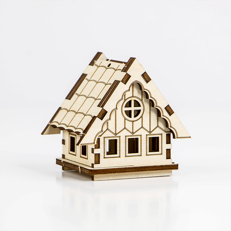 Creative laser-cut Christmas decoration 3D Christmas Tree pendant decoration