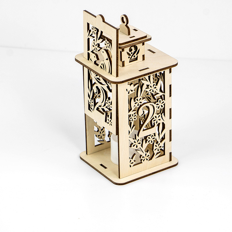 Perfect for Christmas holiday decorations and gifts with custom wooden Christmas lanterns