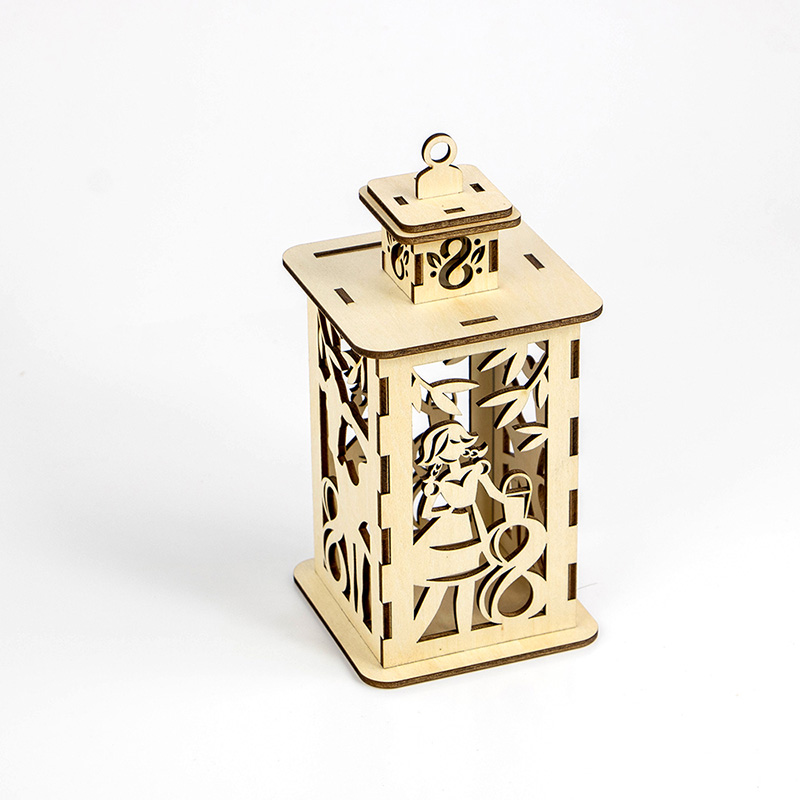 Wooden Christmas lanterns and candlesticks are Christmas traditions