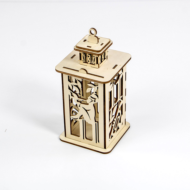 Custom Christmas wooden lanterns according to your brand or style