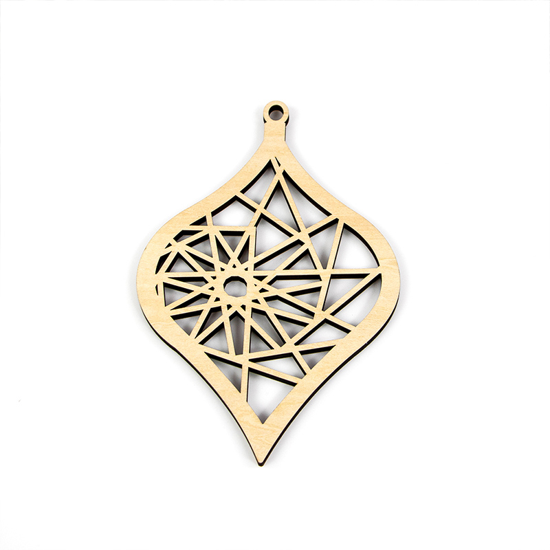 OEM&ODM new popular wooden Christmas tree pendant holiday decoration