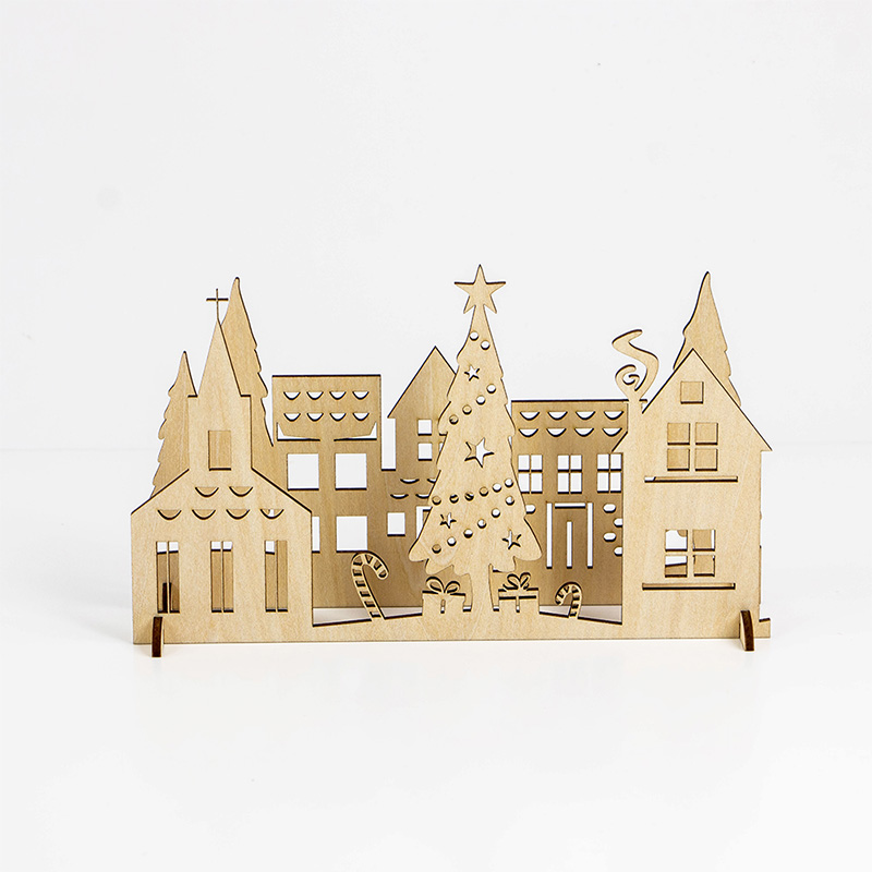 Newly designed Christmas party decoration with rustic wooden Christmas house decoration Newly designed Christmas party decoration with rustic wooden Christmas house decoration