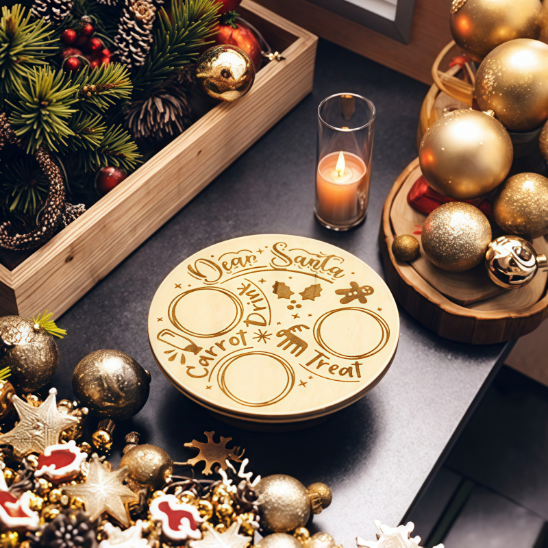 Newly designed popular Santa Claus board Christmas gift decorations