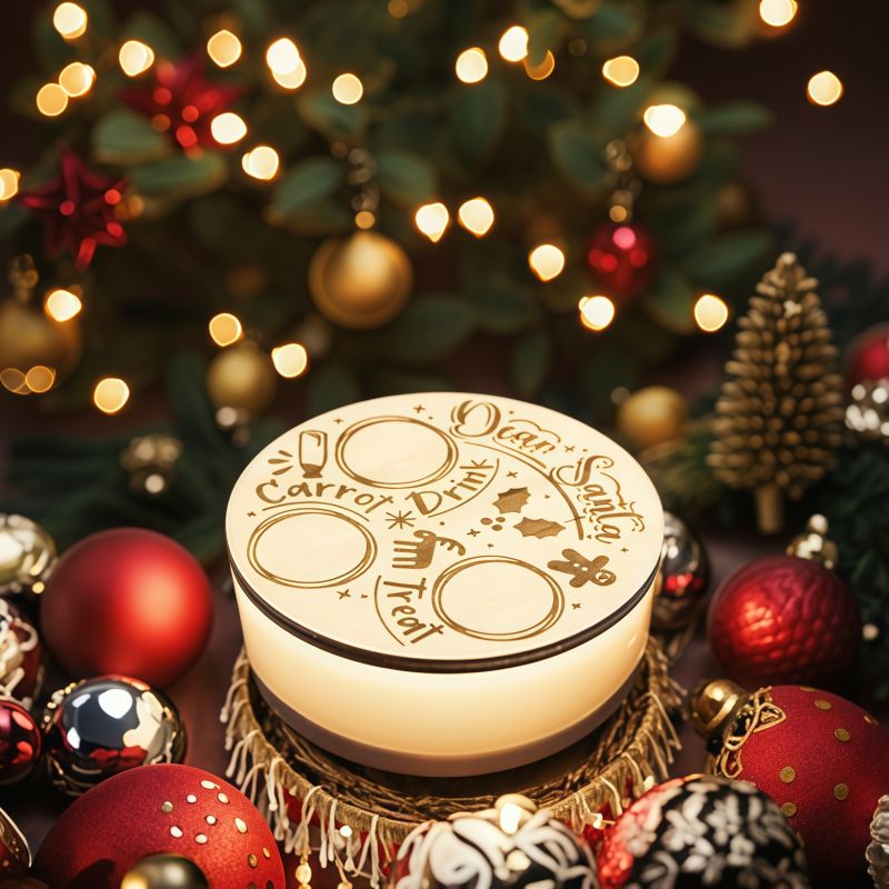 Newly designed popular Santa Claus board Christmas gift decorations