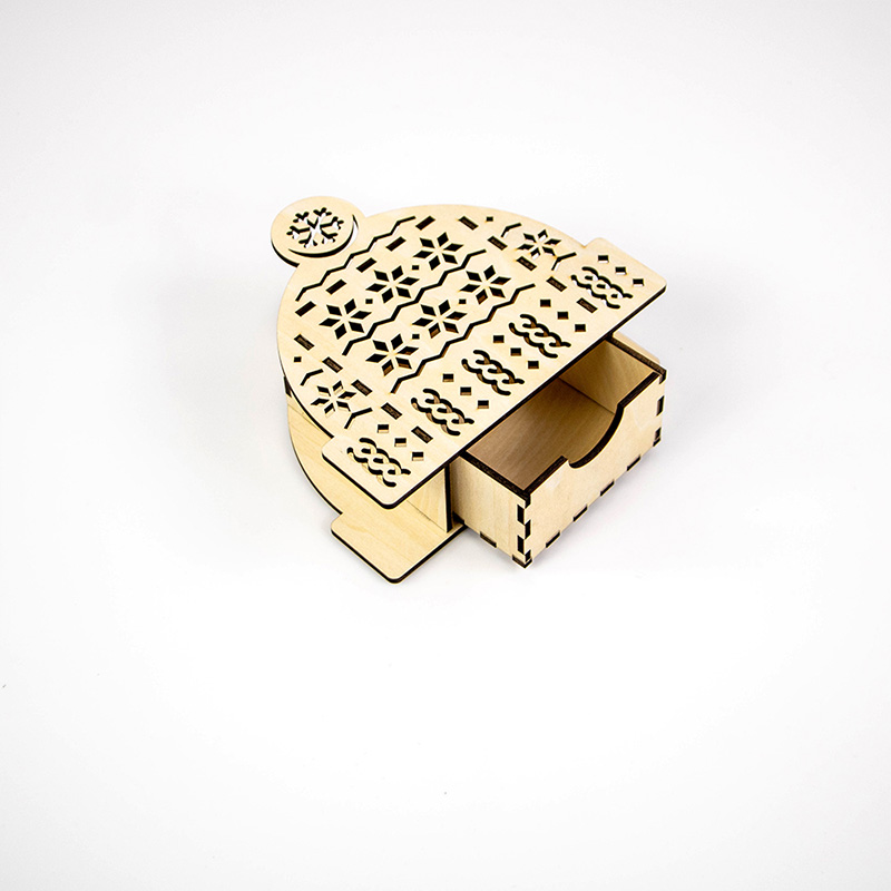 Wholesale Wooden Gift Boxes Christmas Party Decorations