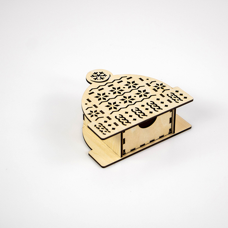 Wholesale Wooden Gift Boxes Christmas Party Decorations