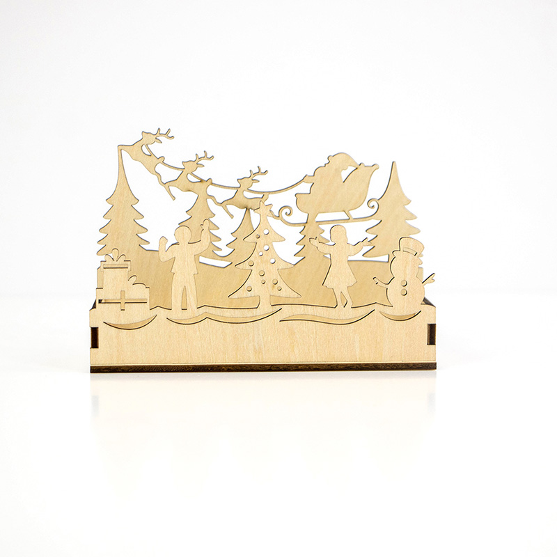 Eco-friendly Christmas candle boxes for Christmas decorations