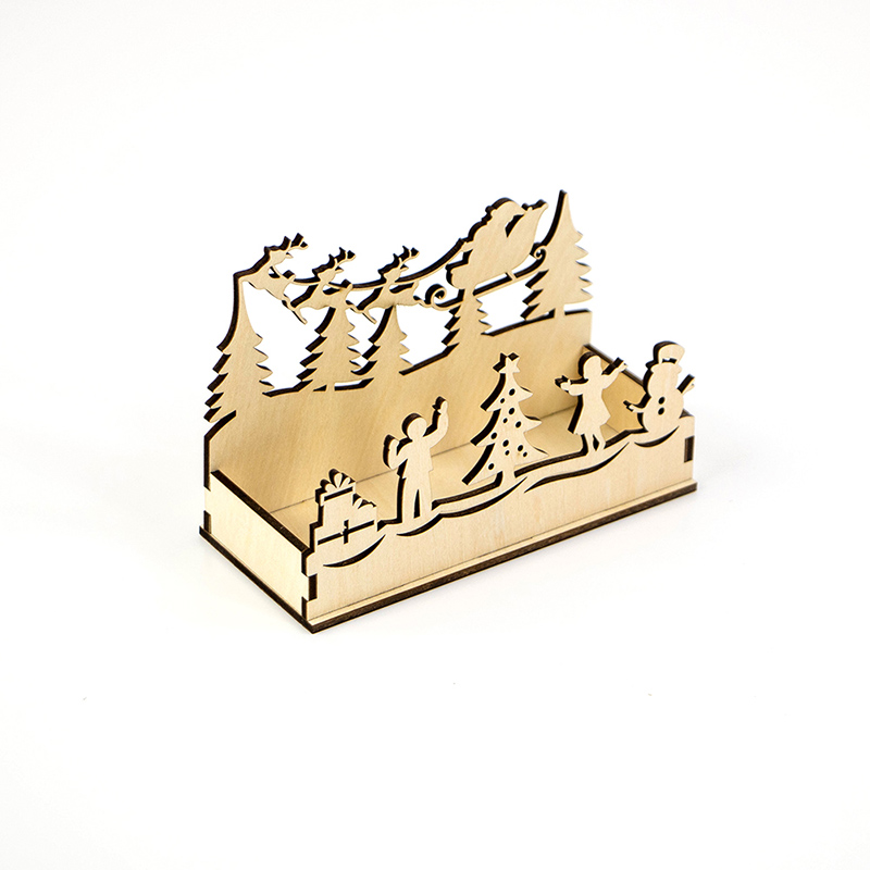 Eco-friendly Christmas candle boxes for Christmas decorations