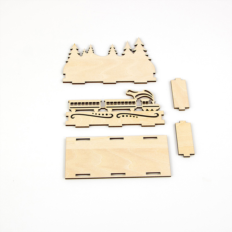 Vintage style candle gift box Perfect for Christmas tea light placement box