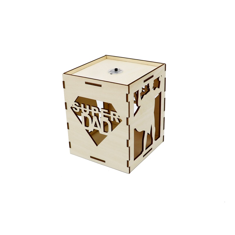 Wholesale Wooden Lantern with Light for Best Gifts Father’s Day