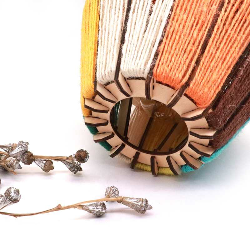 OEM and ODM Hand-made Modern Elegance Wooden Chandeliers with String