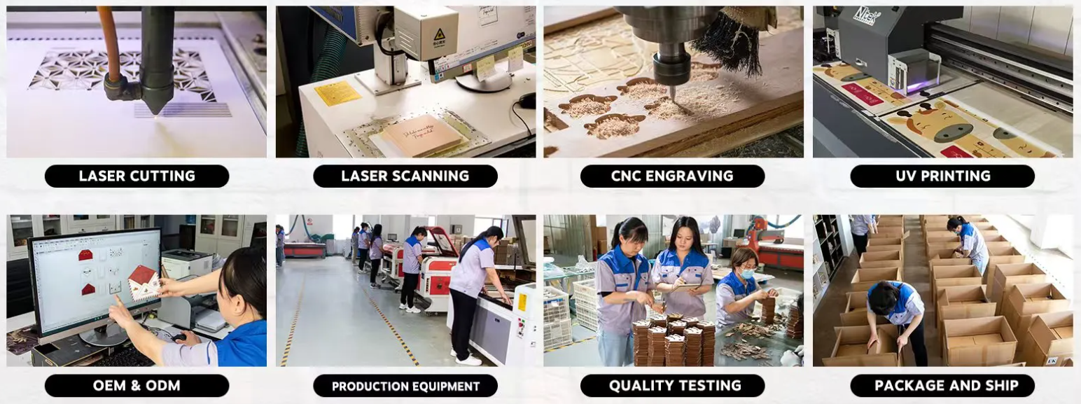 laser cut wood christmas ornament