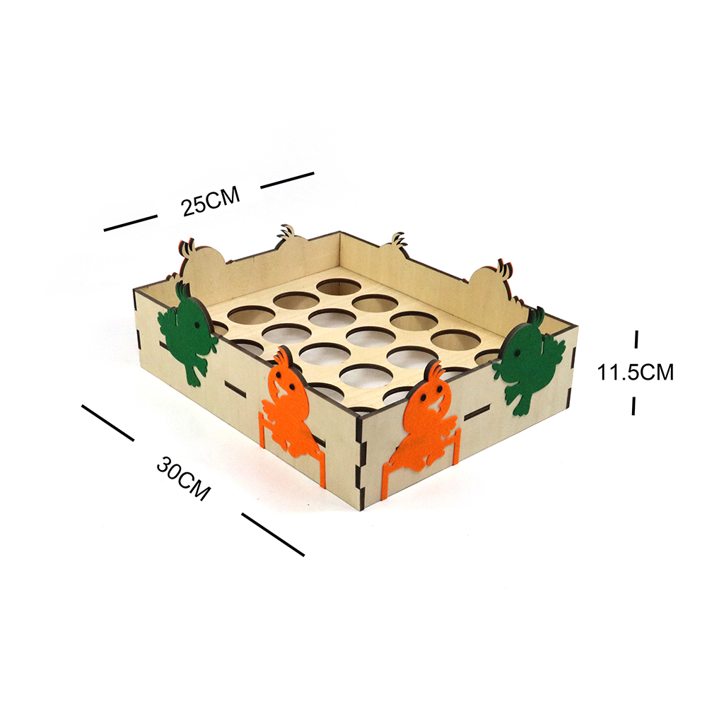 Wooden Easter Egg Display Holder