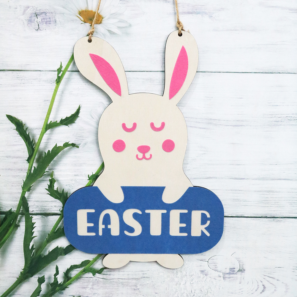 Easter Wood Sign