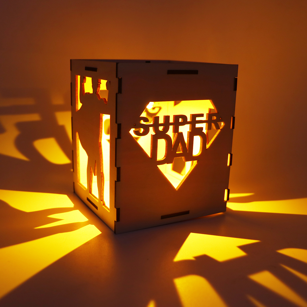 Father’s Day Wood Lantern