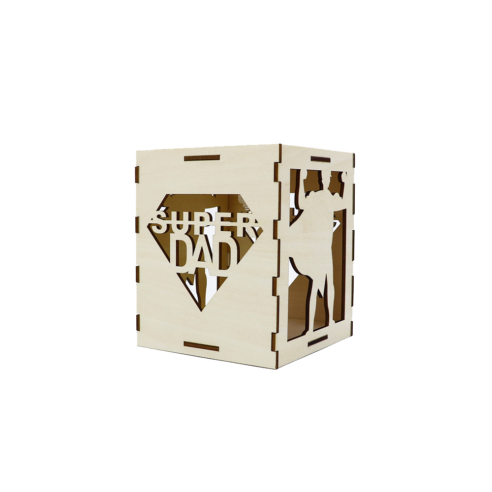 Father’s Day Wooden Light