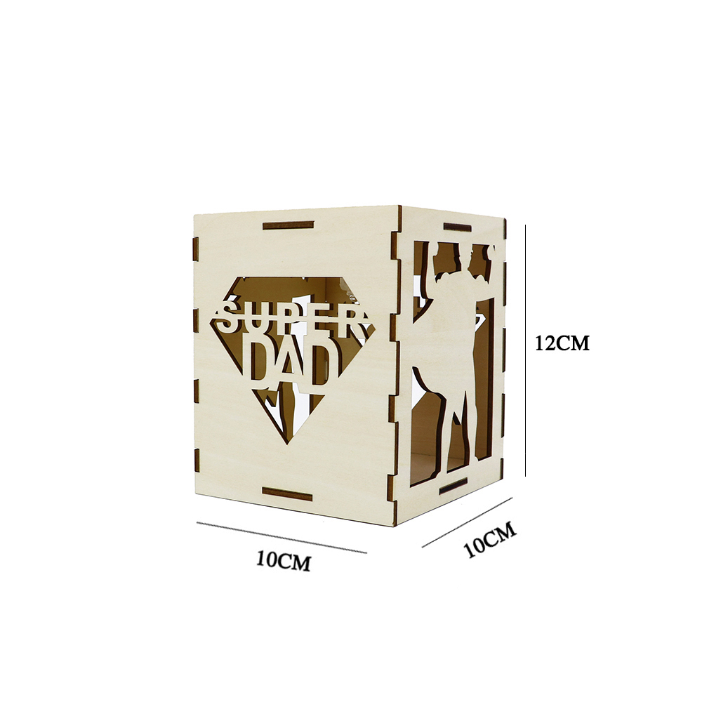 Father’s Day Wooden Light