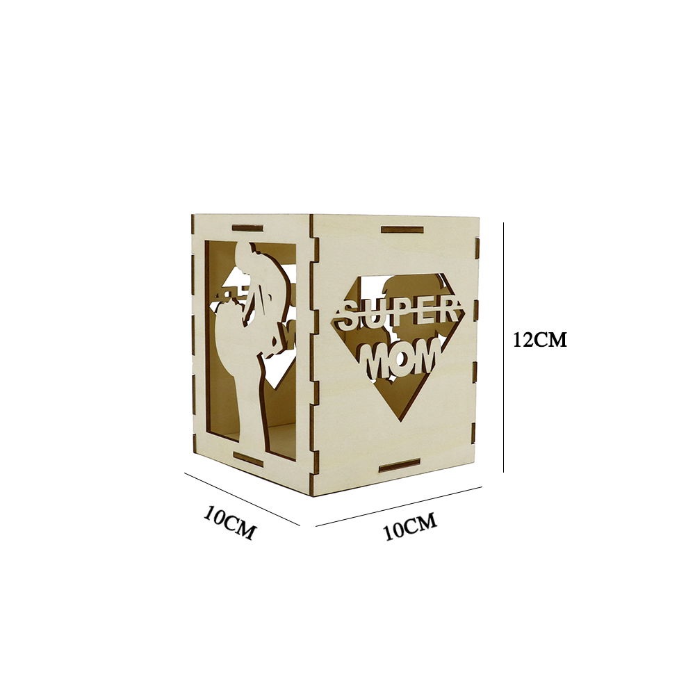 Mother's Day Wooden Light