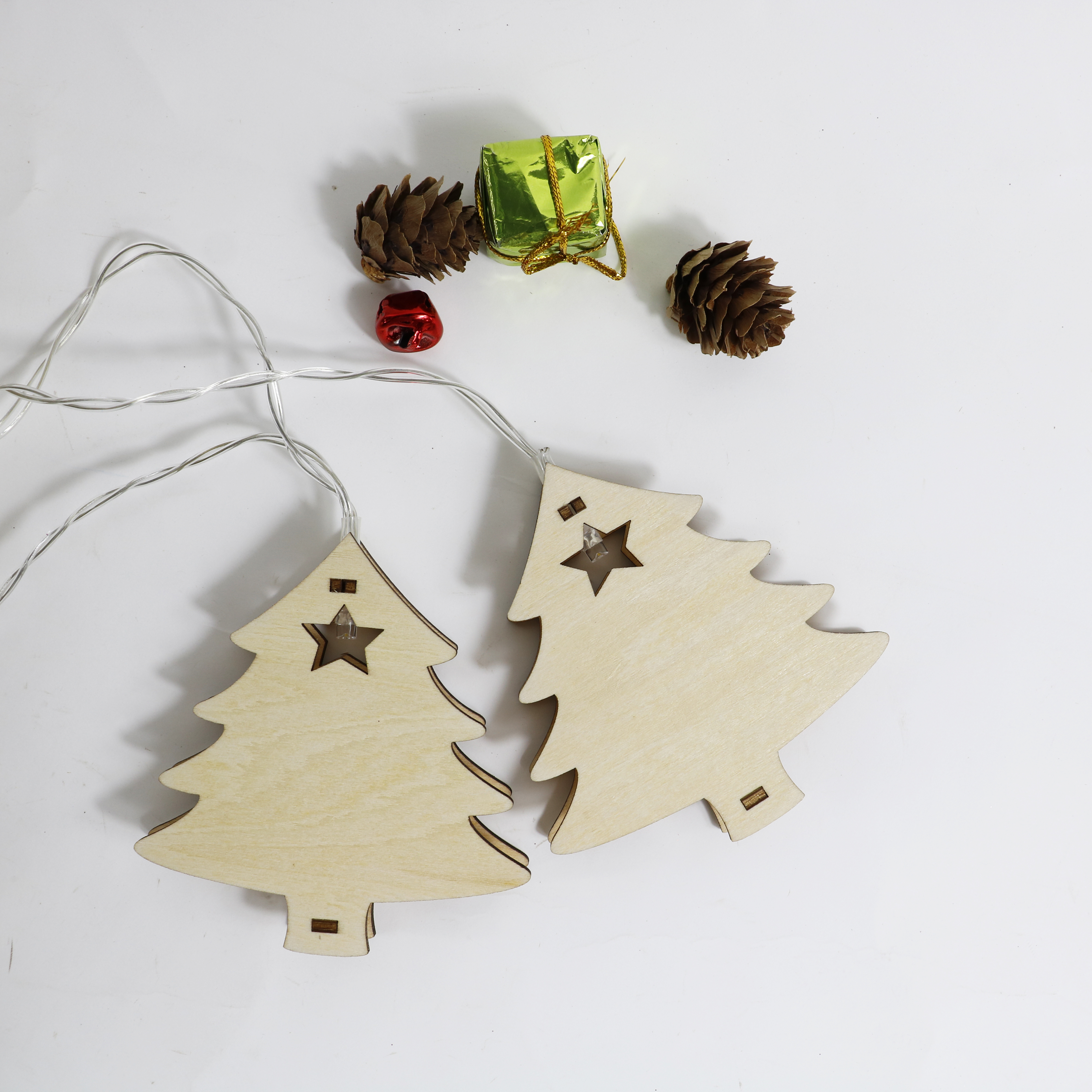 wholesale wooden christmas ornaments