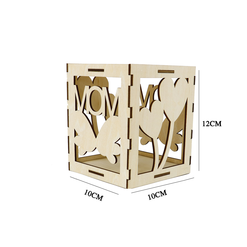 Super Mom Wood Lantern