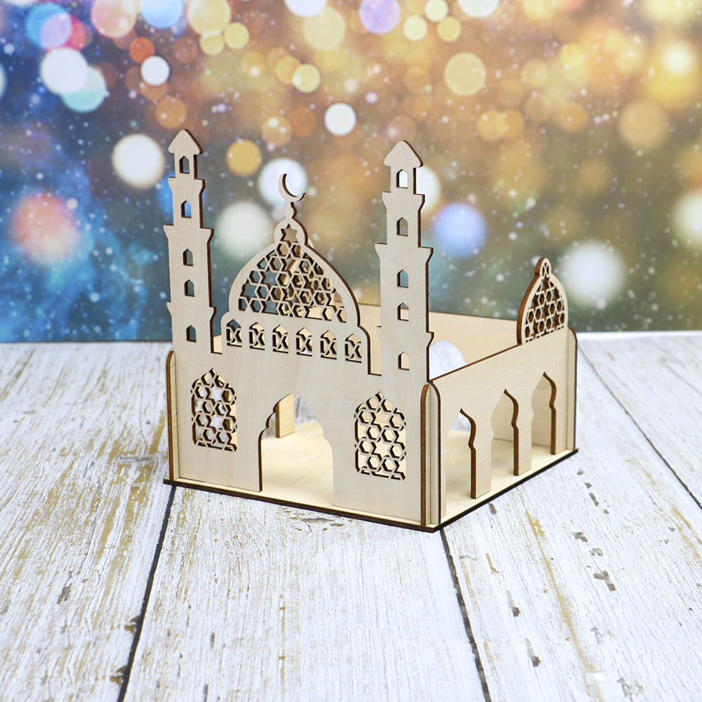 Wood Ramadan Display Holder