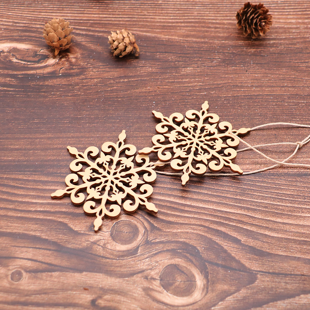 laser cut wood christmas ornament